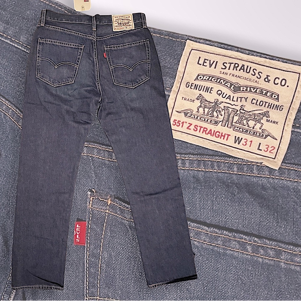 LEVI'S® WELLTHREAD® 551™ Z AUTHENTIC STRAIGHT FIT MEN'S JEANS